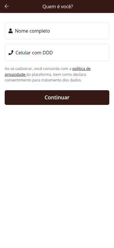 Tela Quem e voce do Mammas